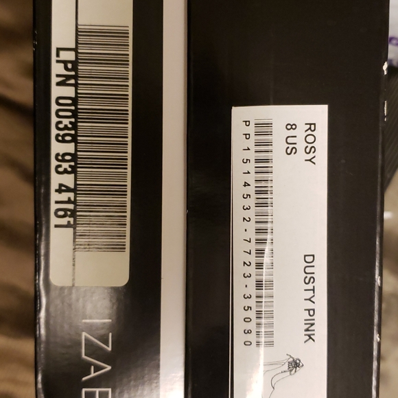 Brand New Izabella Rue Rosy Faux Suede lace heel - Picture 16 of 16